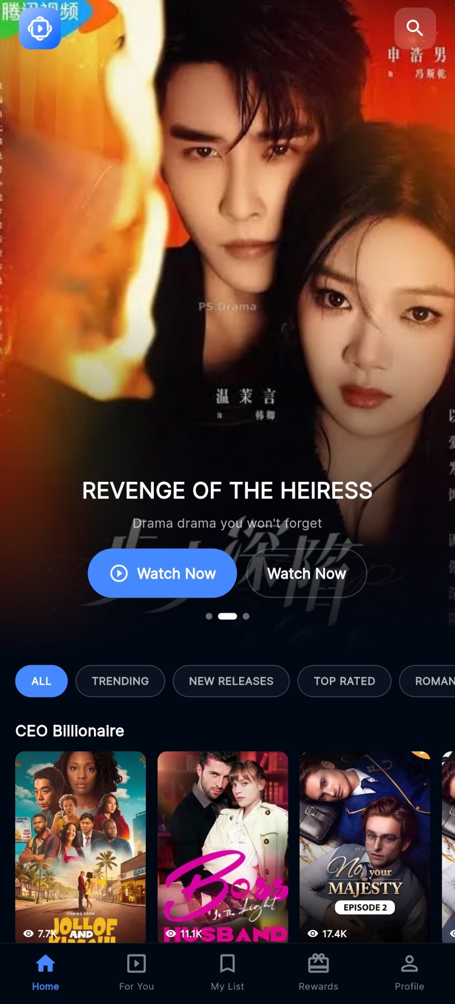 LimeShorts clone vertical drama player with HD playback and speed control